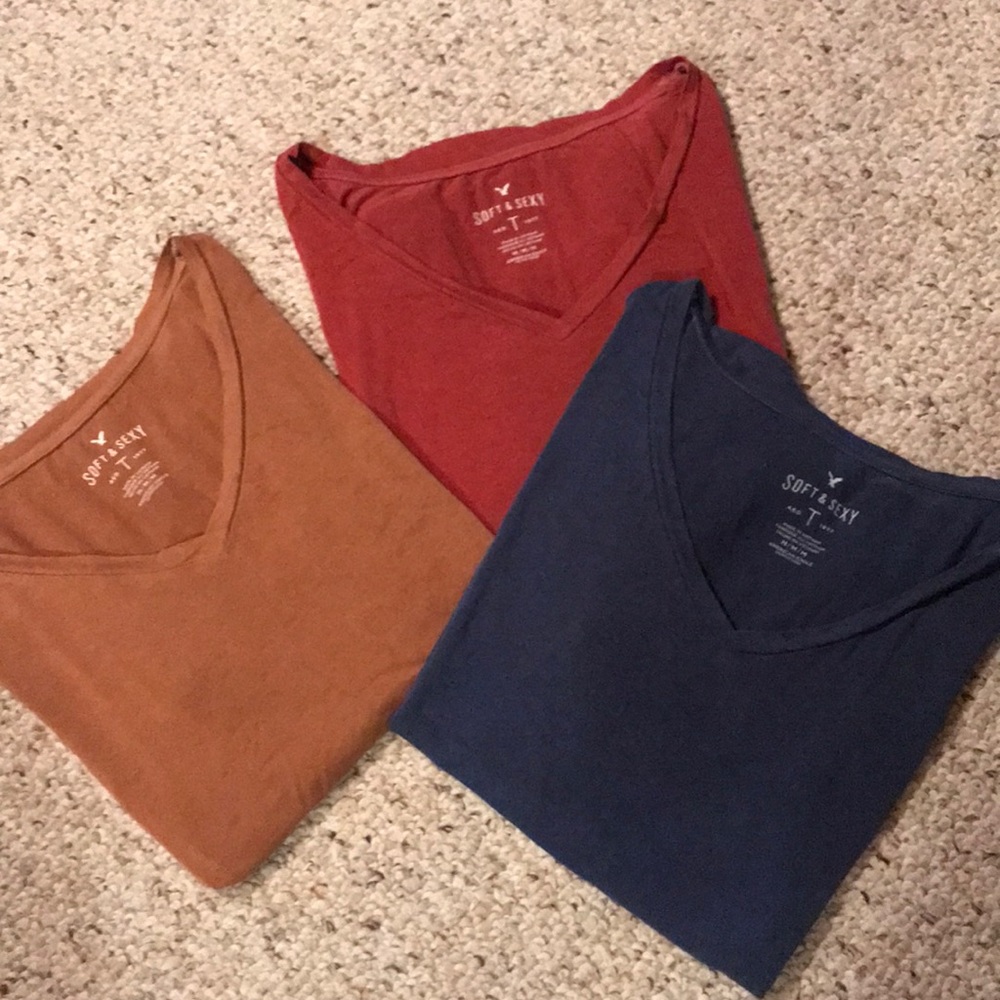 3 American Eagle soft & sexy T!